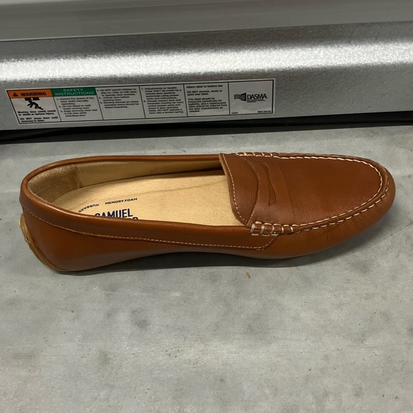 Samuel Hubbard Women's Free Spirit for Her Tan Leather Slip-On Shoes 8.5 M - Picture 6 of 9